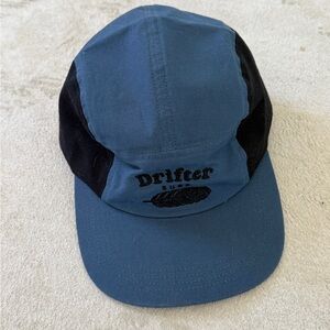 Drifter Surf Blue & Black Panel Cap